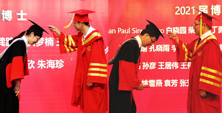 微生物所举办2021年度研究生毕业典礼